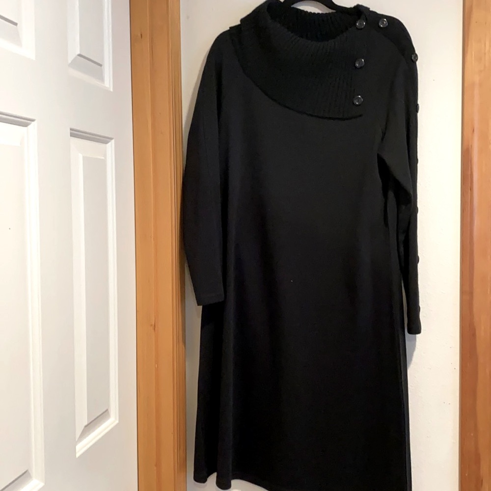 Black sweater Dress